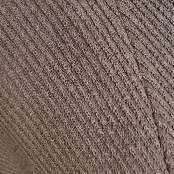 Saint John Dark Brown Sweater / Jacket With Pockets Size 16 - Picture 4 of 7